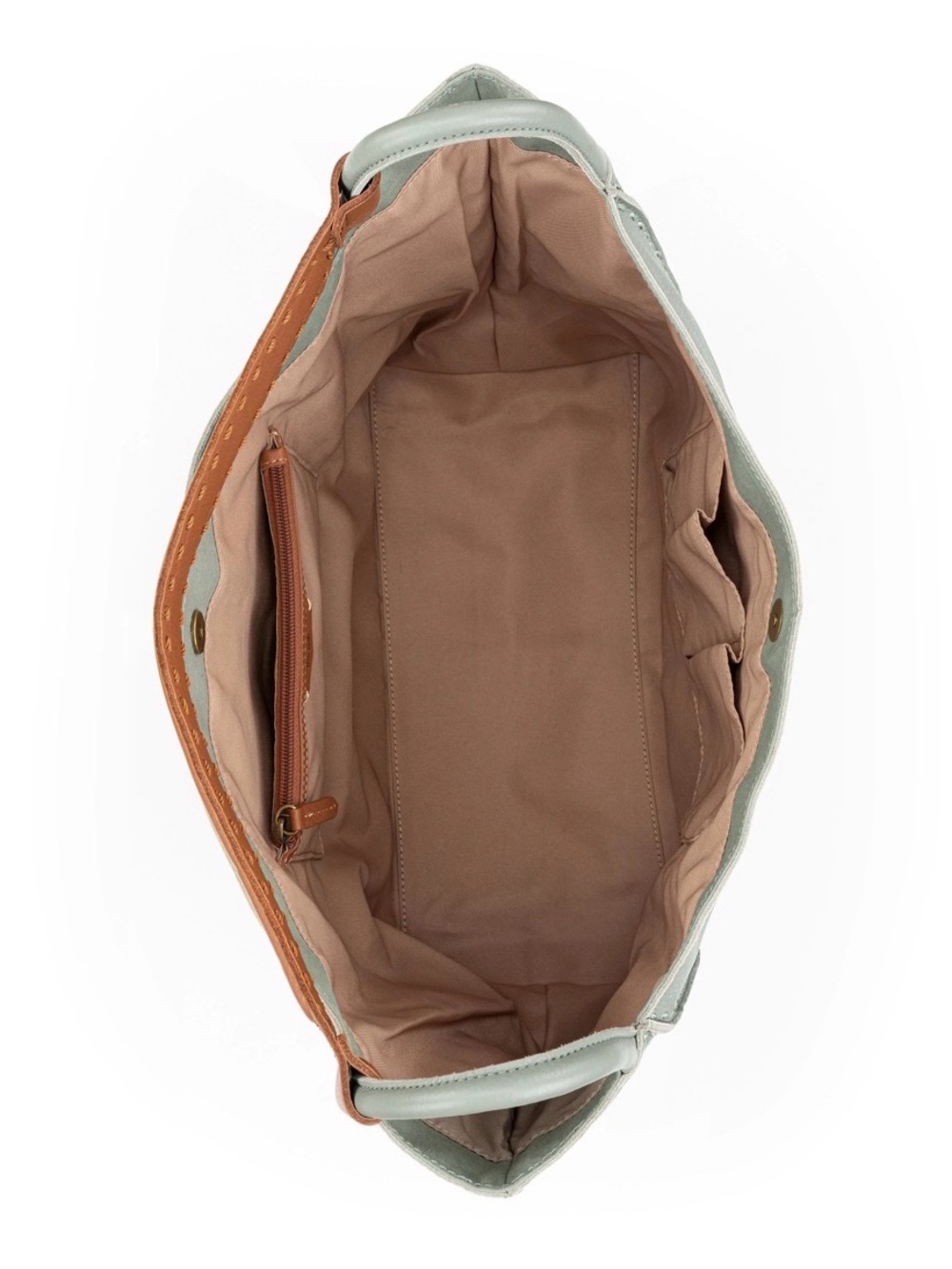 NEW With tags The Sak meadow Soft Leather Tote with Braided Tan Handle - Picture 3 of 9